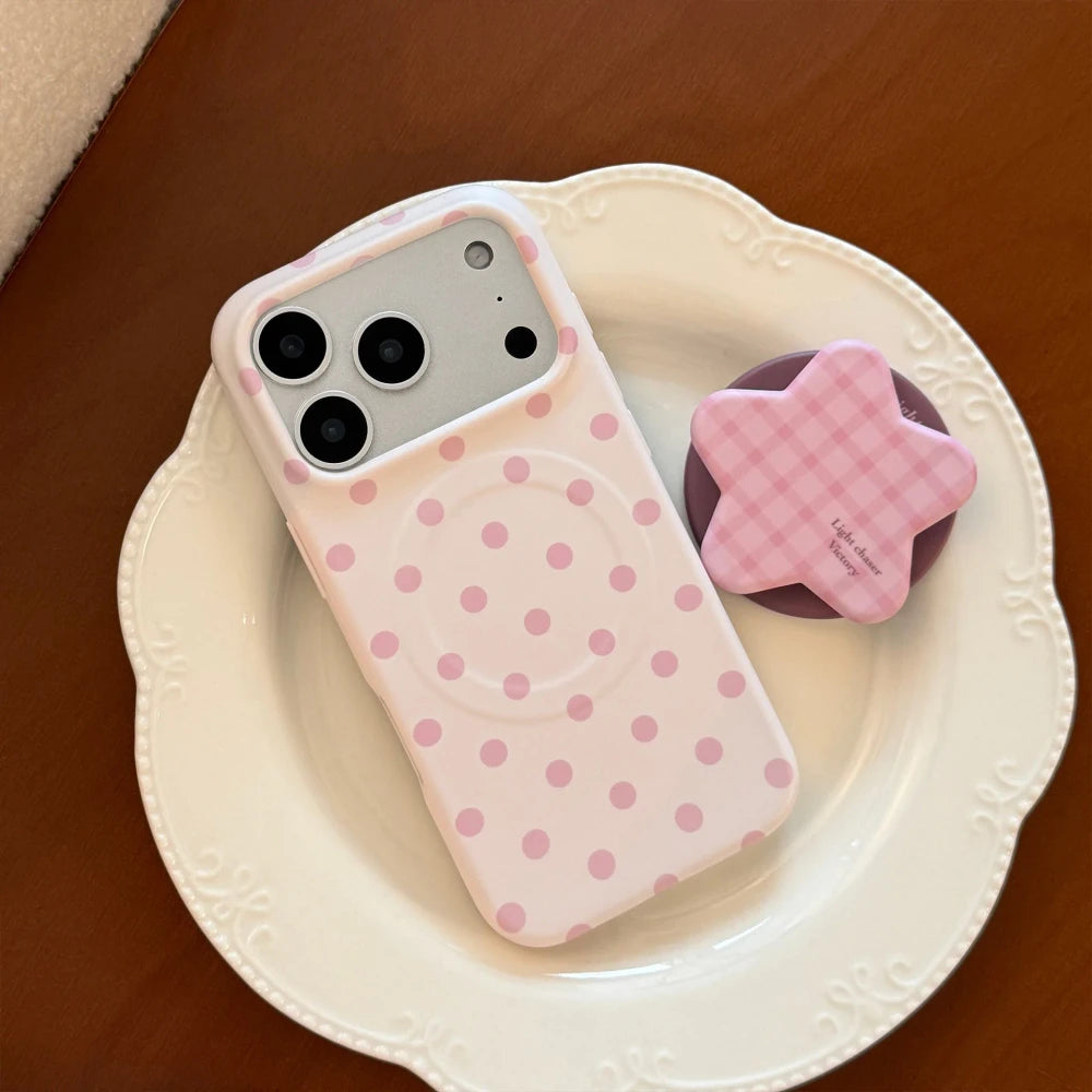 Magnetic Polka Dot Phone Case