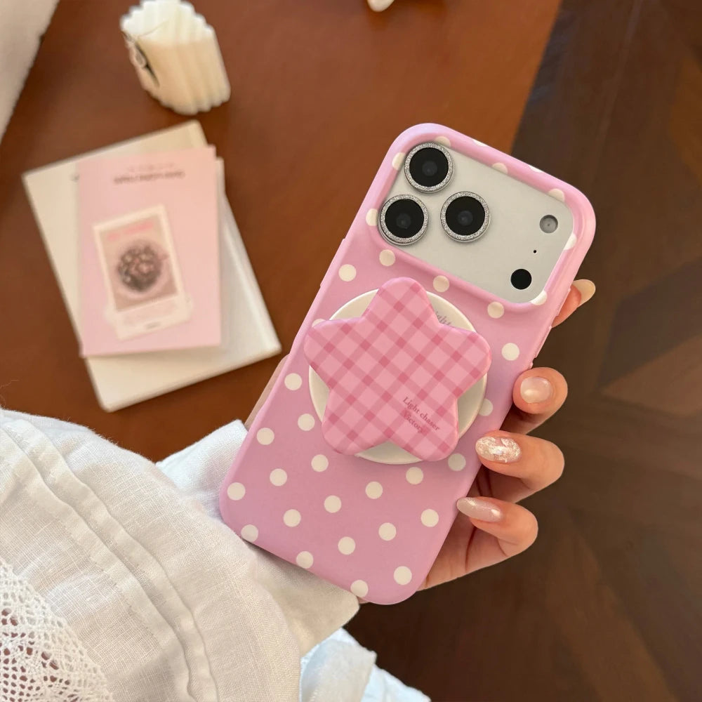 Magnetic Polka Dot Phone Case