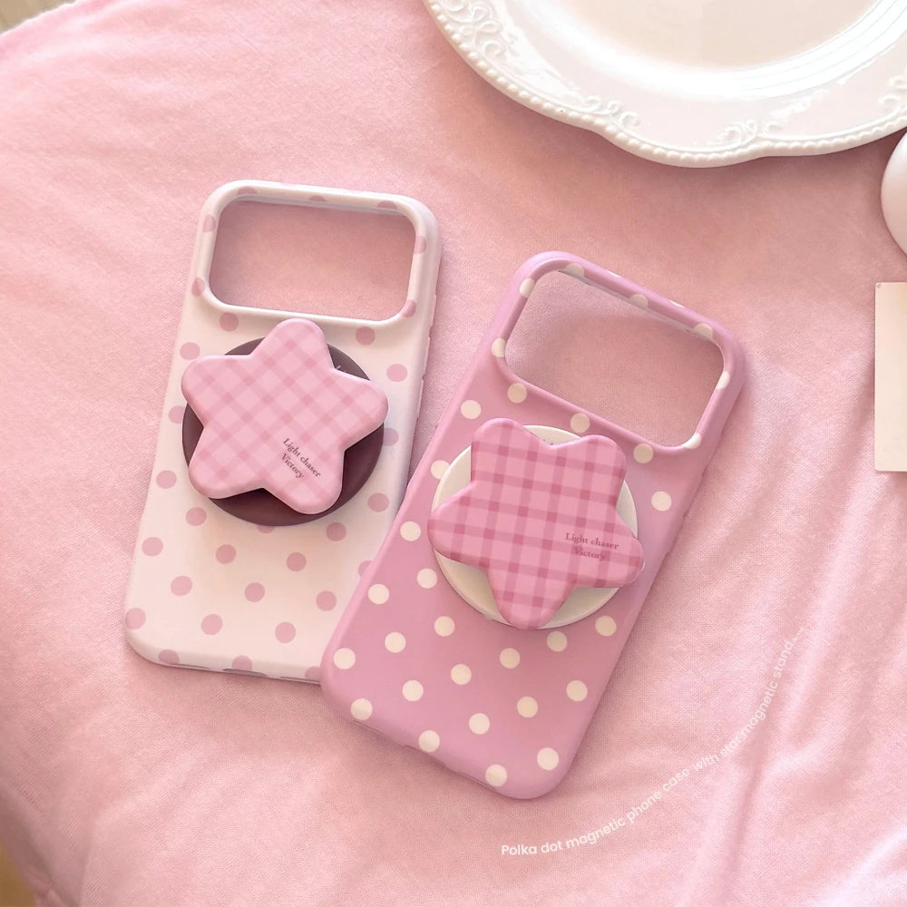 Magnetic Polka Dot Phone Case